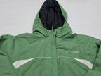 Chamarra Impermeable Mujer Columbia Extra Grande Color Verde