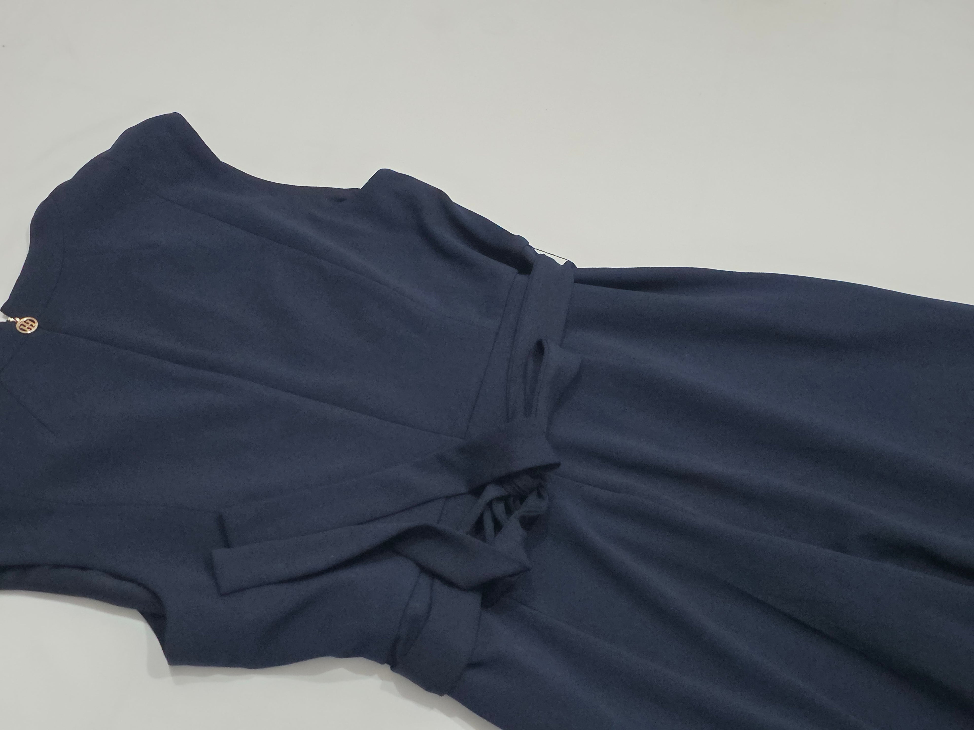 Jumpsuit De Mujer Tommy Hilfiger Talla 16w Azul Sin Mangas