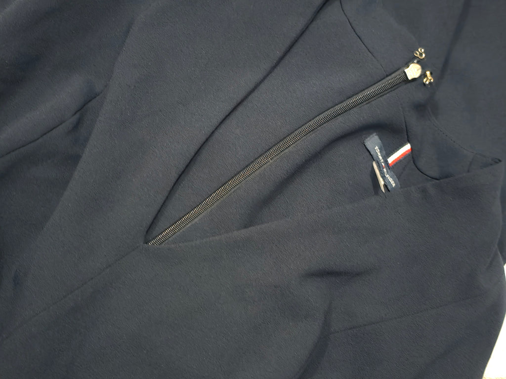 Jumpsuit De Mujer Tommy Hilfiger Talla 16w Azul Sin Mangas