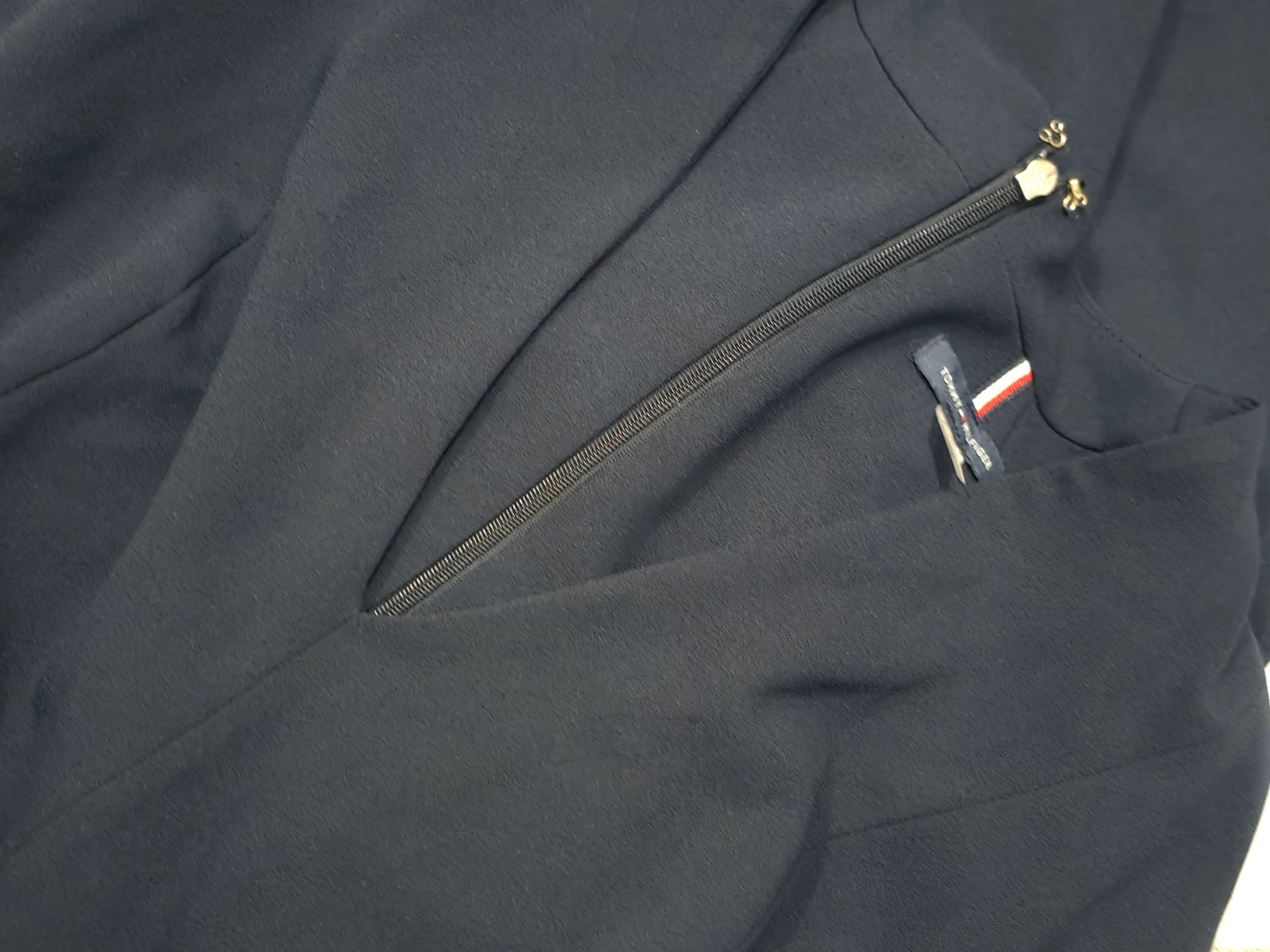 Jumpsuit De Mujer Tommy Hilfiger Talla 16w Azul Sin Mangas