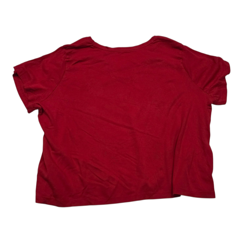 Playera Tommy Hilfiger De Mujer Talla 3x Color Rojo