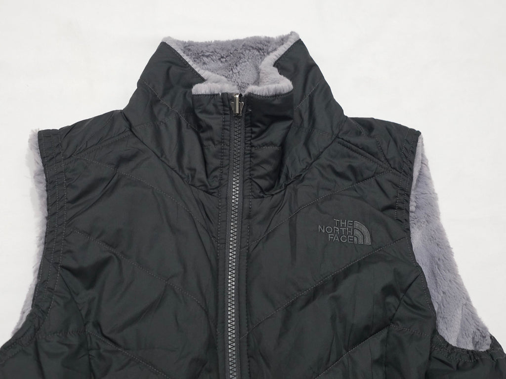 Chaleco The North Face Doble Vista D Mujer Gris Talla Chica