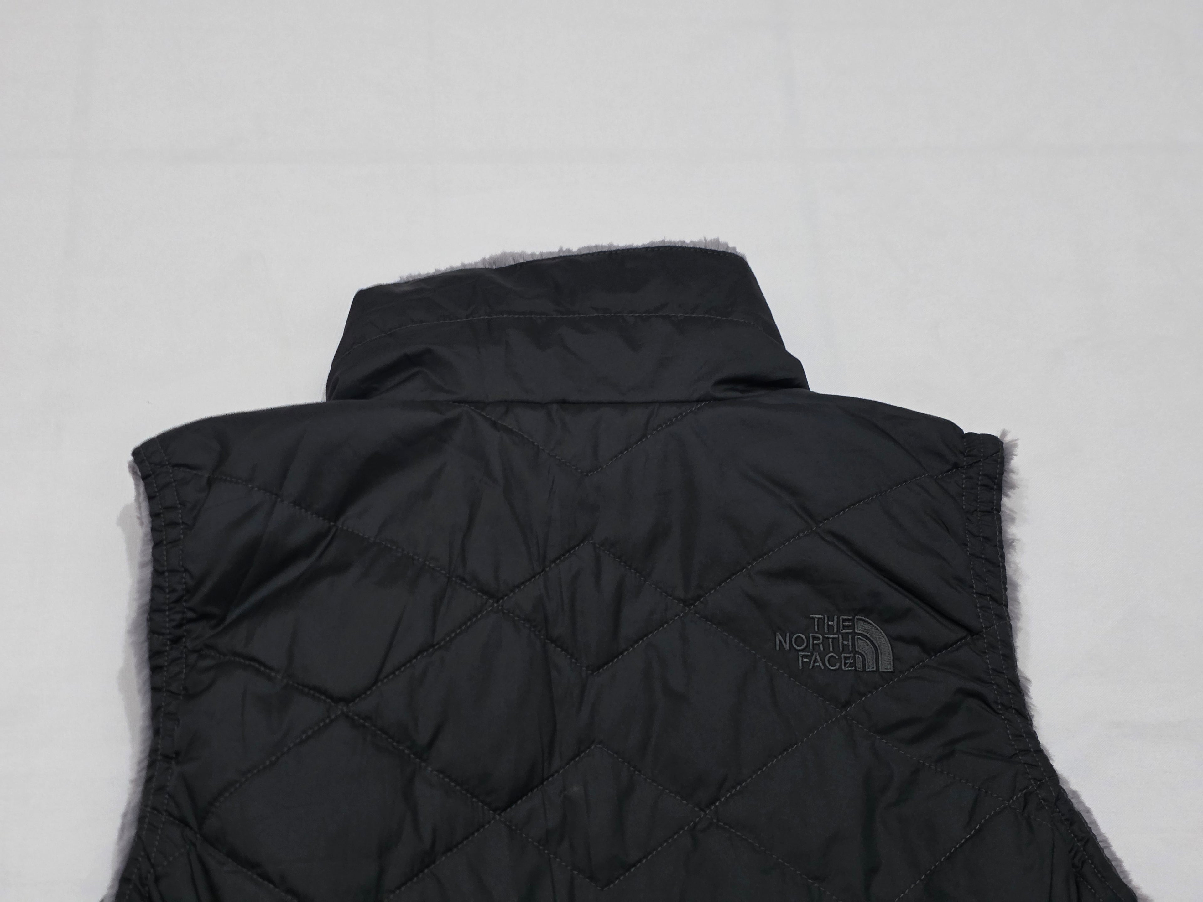 Chaleco The North Face Doble Vista D Mujer Gris Talla Chica