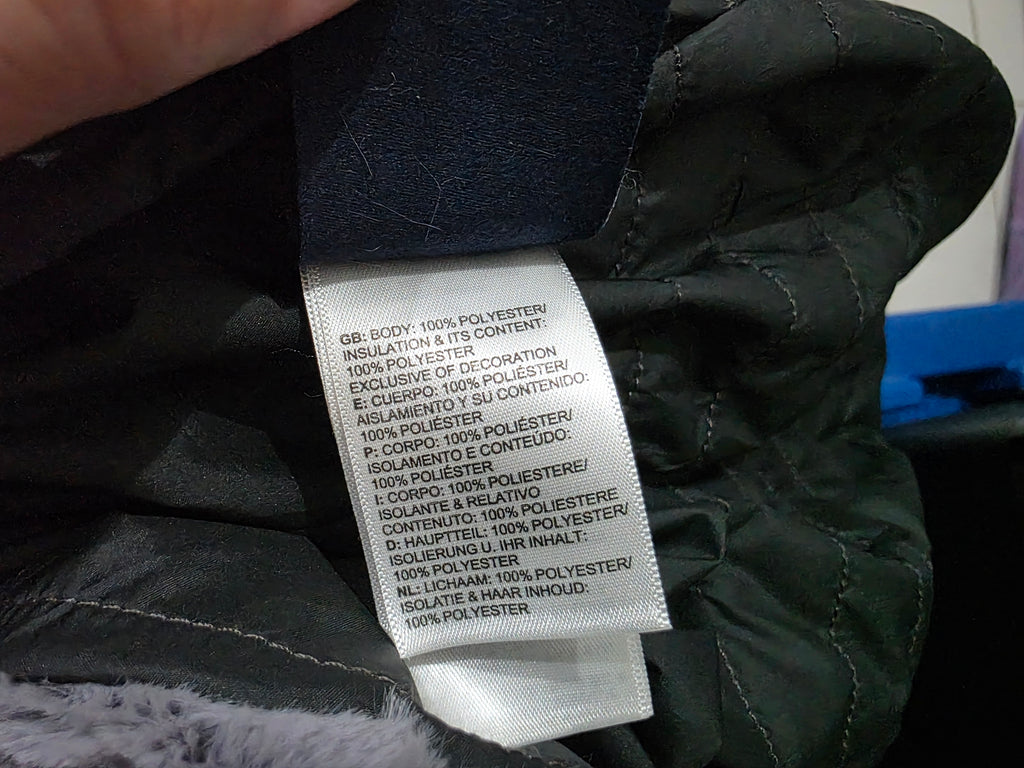 Chaleco The North Face Doble Vista D Mujer Gris Talla Chica