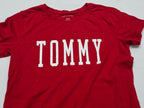 Playera Tommy Hilfiger Mujer Chica Manga Corta Color Rojo