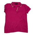 Playera Tommy Hilfiger Mujer Chica Rosa Manga Corta Polo