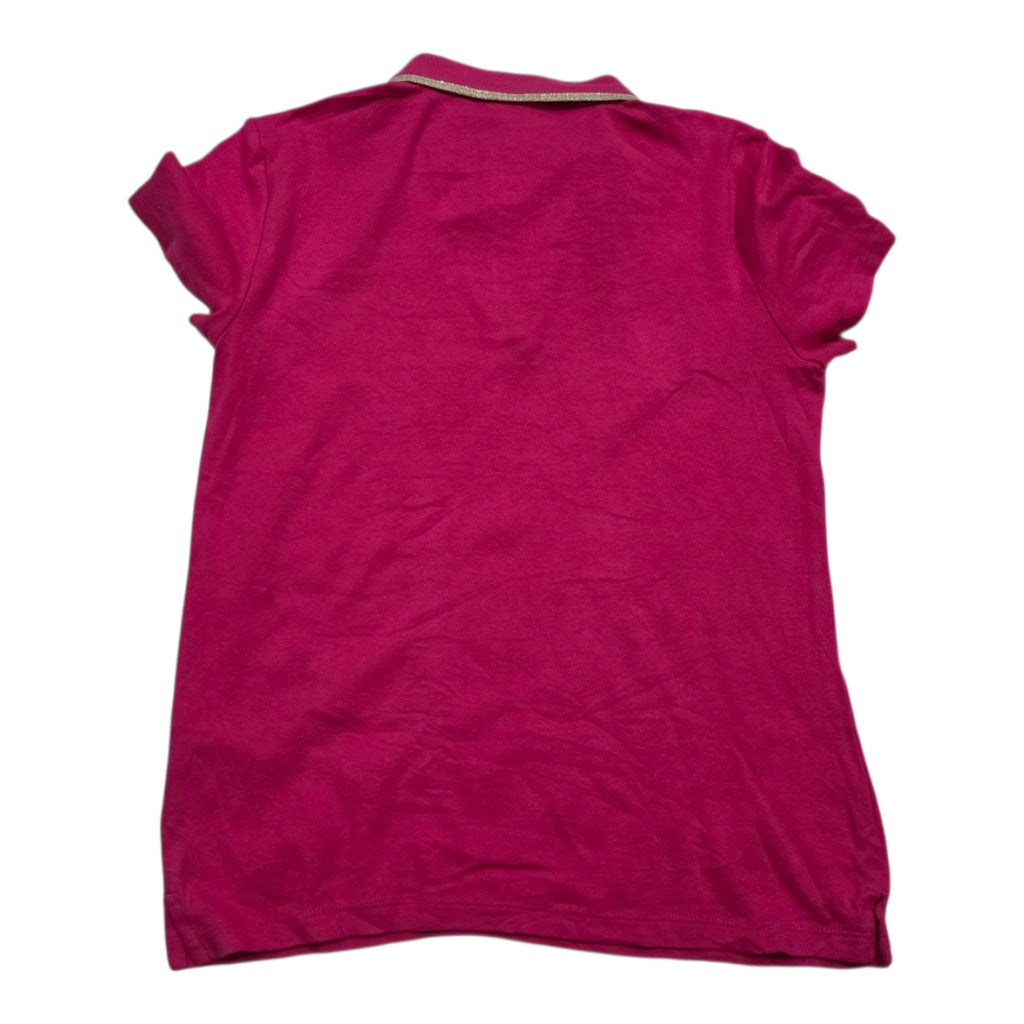 Playera Tommy Hilfiger Mujer Chica Rosa Manga Corta Polo