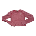 Playera Corta Gymshark Chica Mujer Manga Larga Rosa Jaspeado