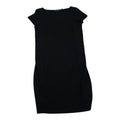 Vestido Casual Ralph Lauren Mujer Mediana Negro Manga Corta