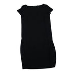 Vestido Casual Ralph Lauren Mujer Mediana Negro Manga Corta
