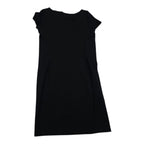 Vestido Casual Ralph Lauren Mujer Mediana Negro Manga Corta