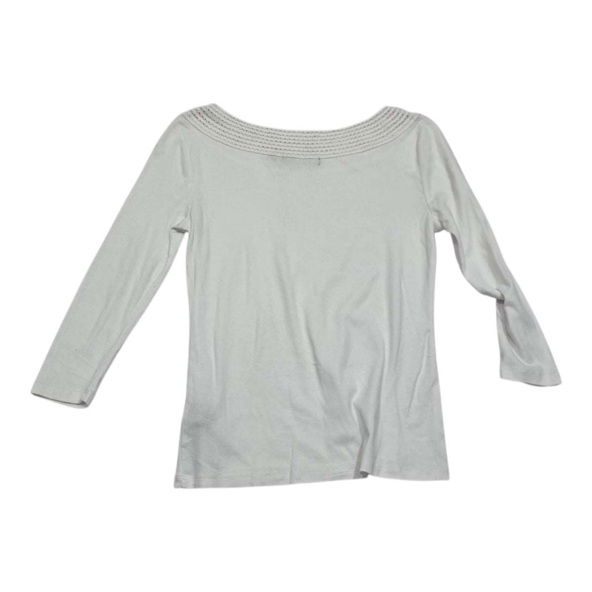 Playera Ralph Lauren De Mujer Mediana Petite Color Blanco