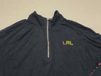 Sudadera Ralph Lauren Medio Cierre Azul Marino Extra Grande