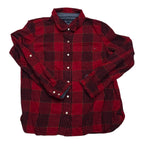 Camisa Tommy Hilfiger De Mujer Extra Grande Rojo/negro