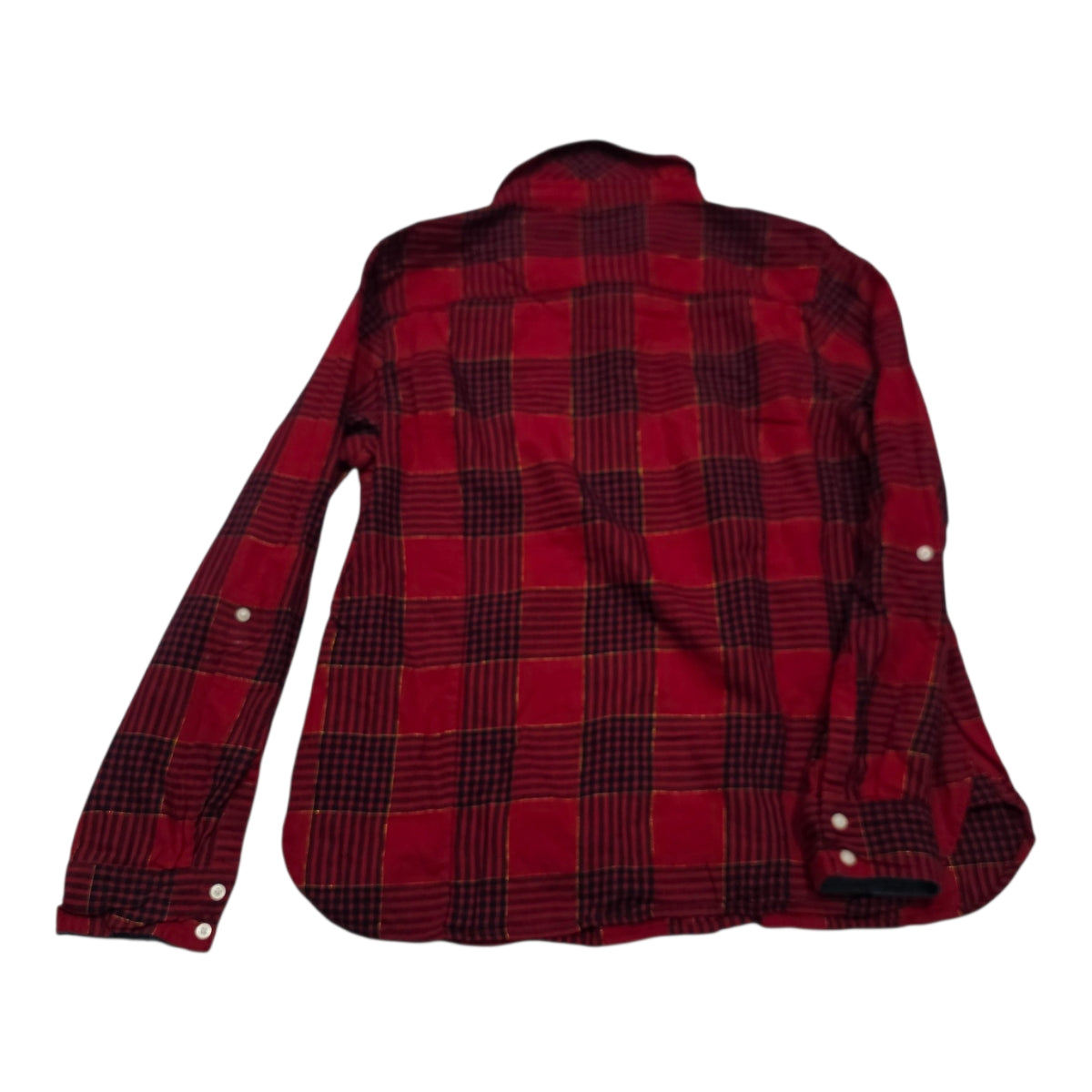 Camisa Tommy Hilfiger De Mujer Extra Grande Rojo/negro
