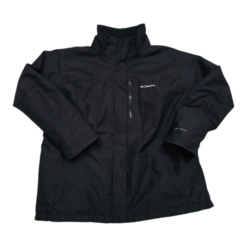 Chamarra Columbia Omniheat Color Negra De Mujer Talla 2x