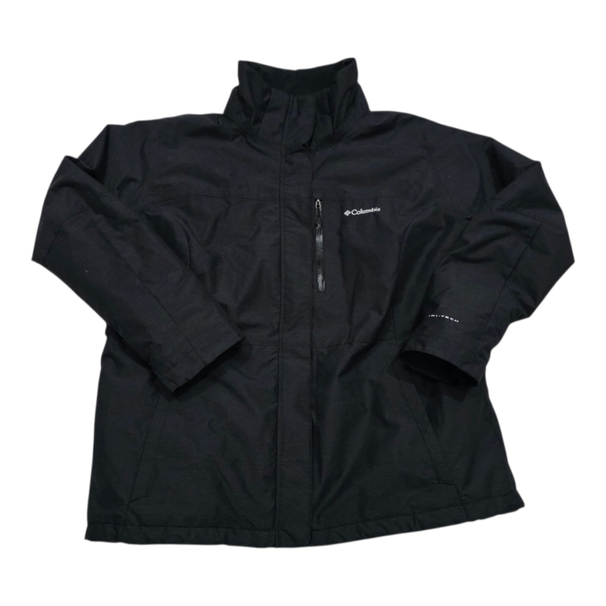 Chamarra Columbia Omniheat Color Negra De Mujer Talla 2x