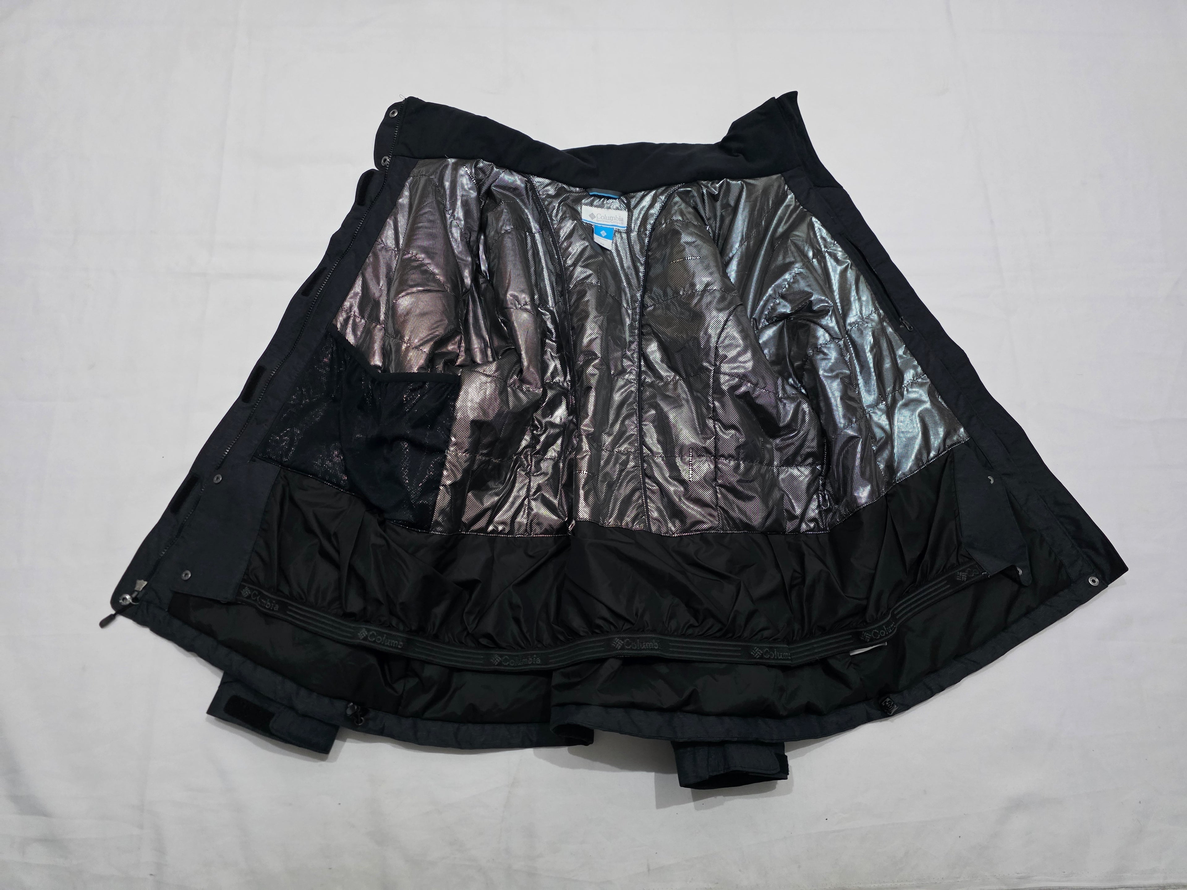 Chamarra Columbia Omniheat Color Negra De Mujer Talla 2x