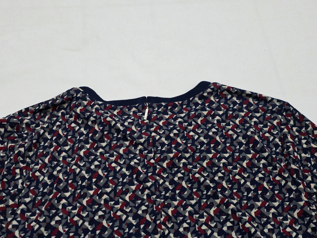 Blusa Ralph Lauren De Mujer Talla 2x Manga.corta Azul/rojo