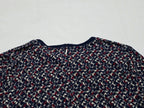 Blusa Ralph Lauren De Mujer Talla 2x Manga.corta Azul/rojo