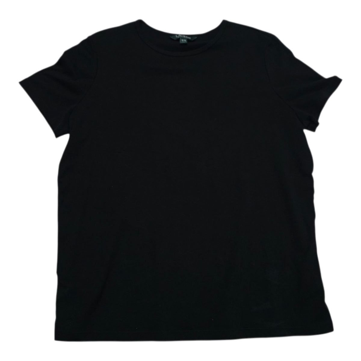 Playera Basica Ralph Lauren Mujer 1x Colornegro Manga Corta