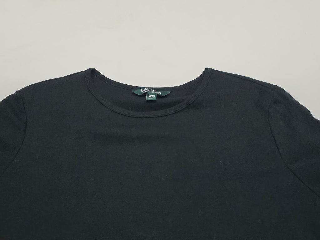 Playera Basica Ralph Lauren Mujer 1x Colornegro Manga Corta