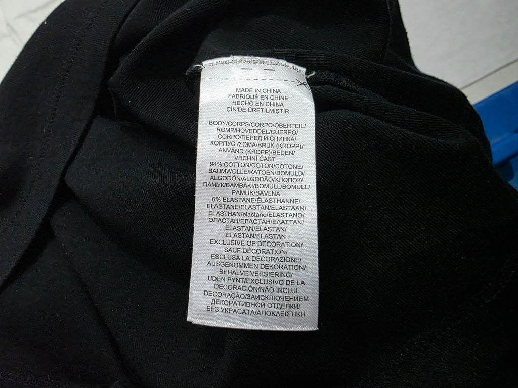 Playera Basica Ralph Lauren Mujer 1x Colornegro Manga Corta