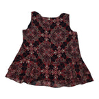 Blusa Sinmangas Tommy Hilfiger Mujer Extragrande Rojafiguras