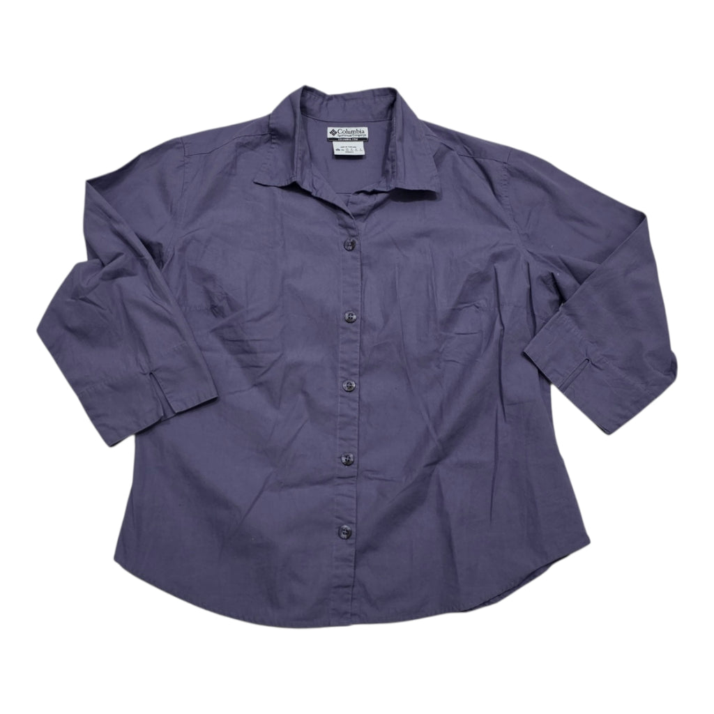 Camisa Columbia De Mujer Extra Grande Color Morado