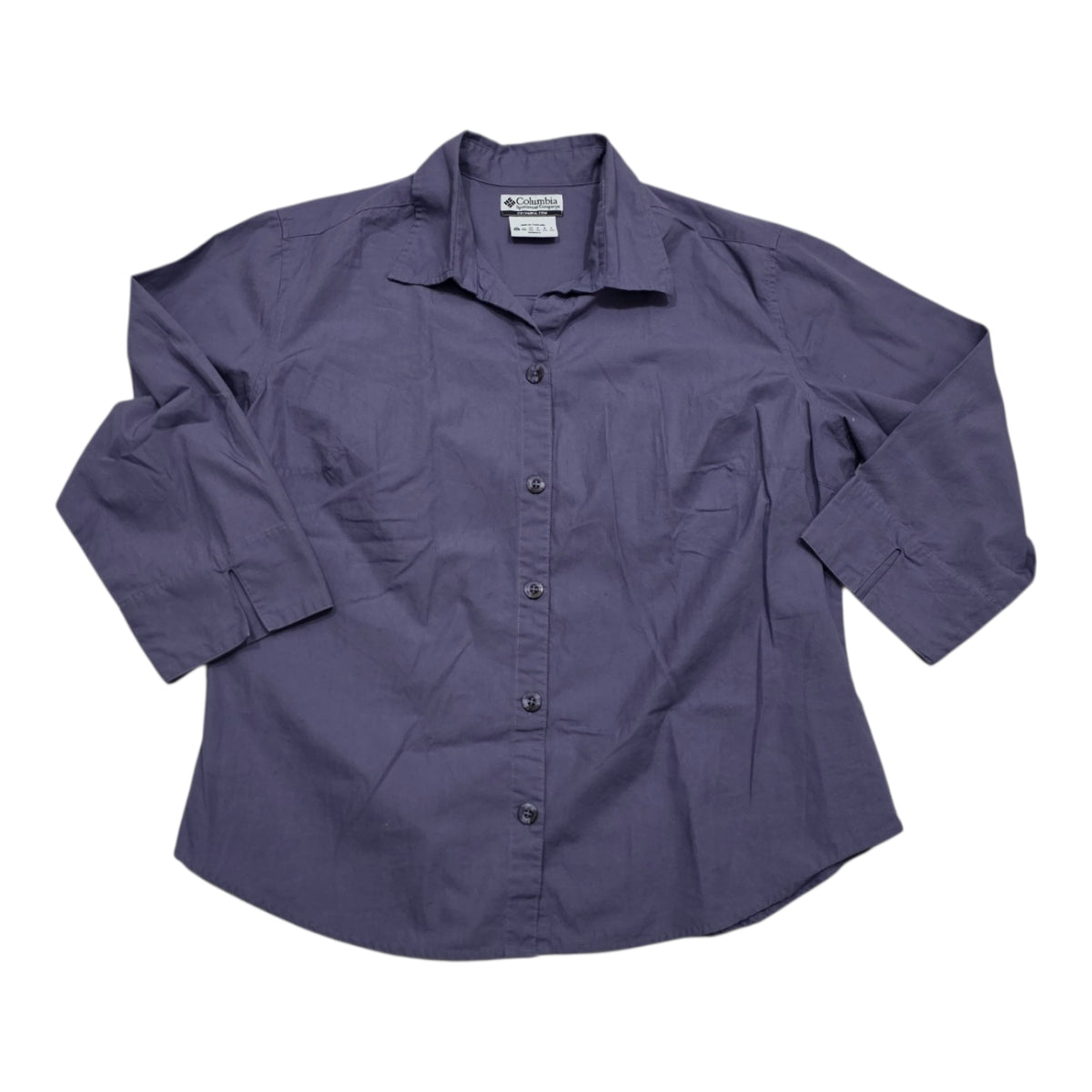 Camisa Columbia De Mujer Extra Grande Color Morado