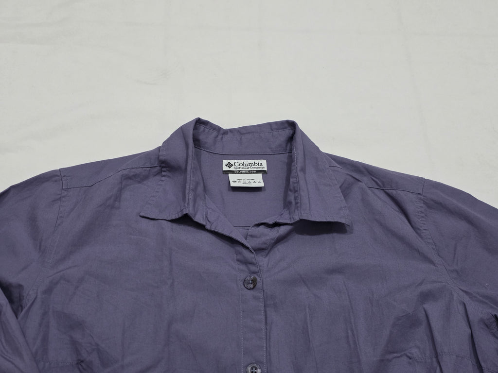 Camisa Columbia De Mujer Extra Grande Color Morado