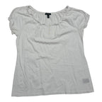 Blusa Ralph Lauren De Mujer Campesina Blanca Extra Grande