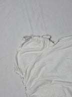 Blusa Ralph Lauren De Mujer Campesina Blanca Extra Grande
