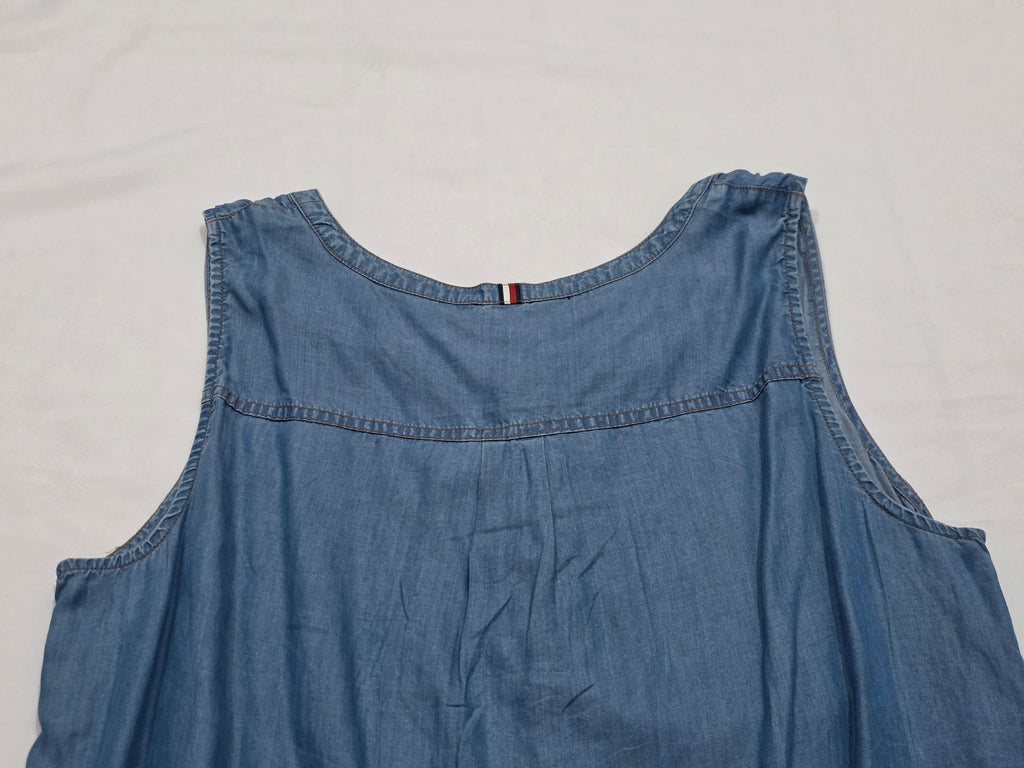 Blusa Tommy Hilfiger De Mujer Talla Extra Grande Azul Acero