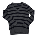 Sueter Tommy Hilfiger De Mujer Extra Grande Gris/negro