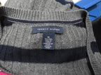 Sueter Tommy Hilfiger De Mujer Extra Grande Gris/negro