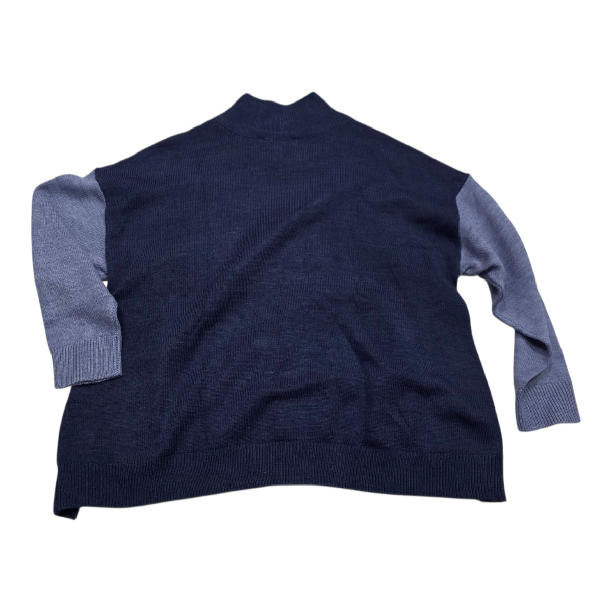 Sueter Tommy Hilfiger Turtle Neck Mujer Extra Grande Azul
