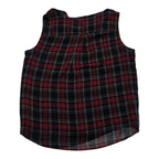 Blusa Tommy Hilfiger Mujer Extra Grande Negra/rojo Cuadros