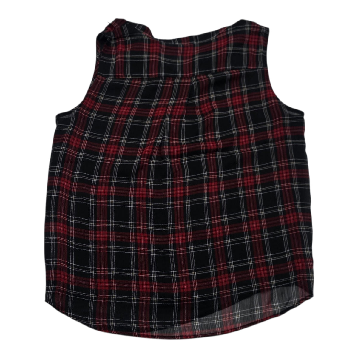 Blusa Tommy Hilfiger Mujer Extra Grande Negra/rojo Cuadros