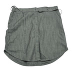 Falda Columbia De Mujer Color Verde Grisaceo Extra Grande