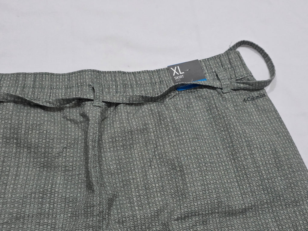 Falda Columbia De Mujer Color Verde Grisaceo Extra Grande
