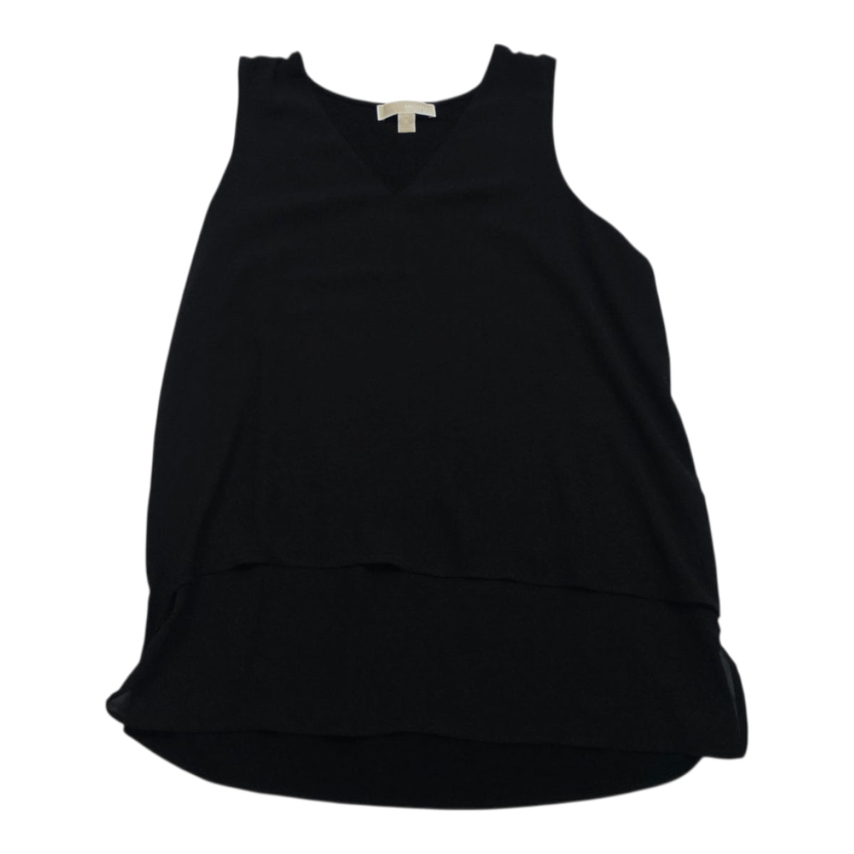 Blusa Michael Kors Negra Sin Manga Grande
