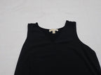 Blusa Michael Kors Negra Sin Manga Grande