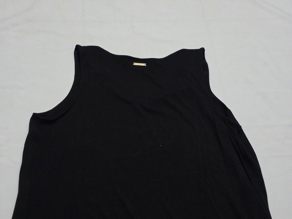Blusa Michael Kors Negra Sin Manga Grande