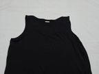 Blusa Michael Kors Negra Sin Manga Grande