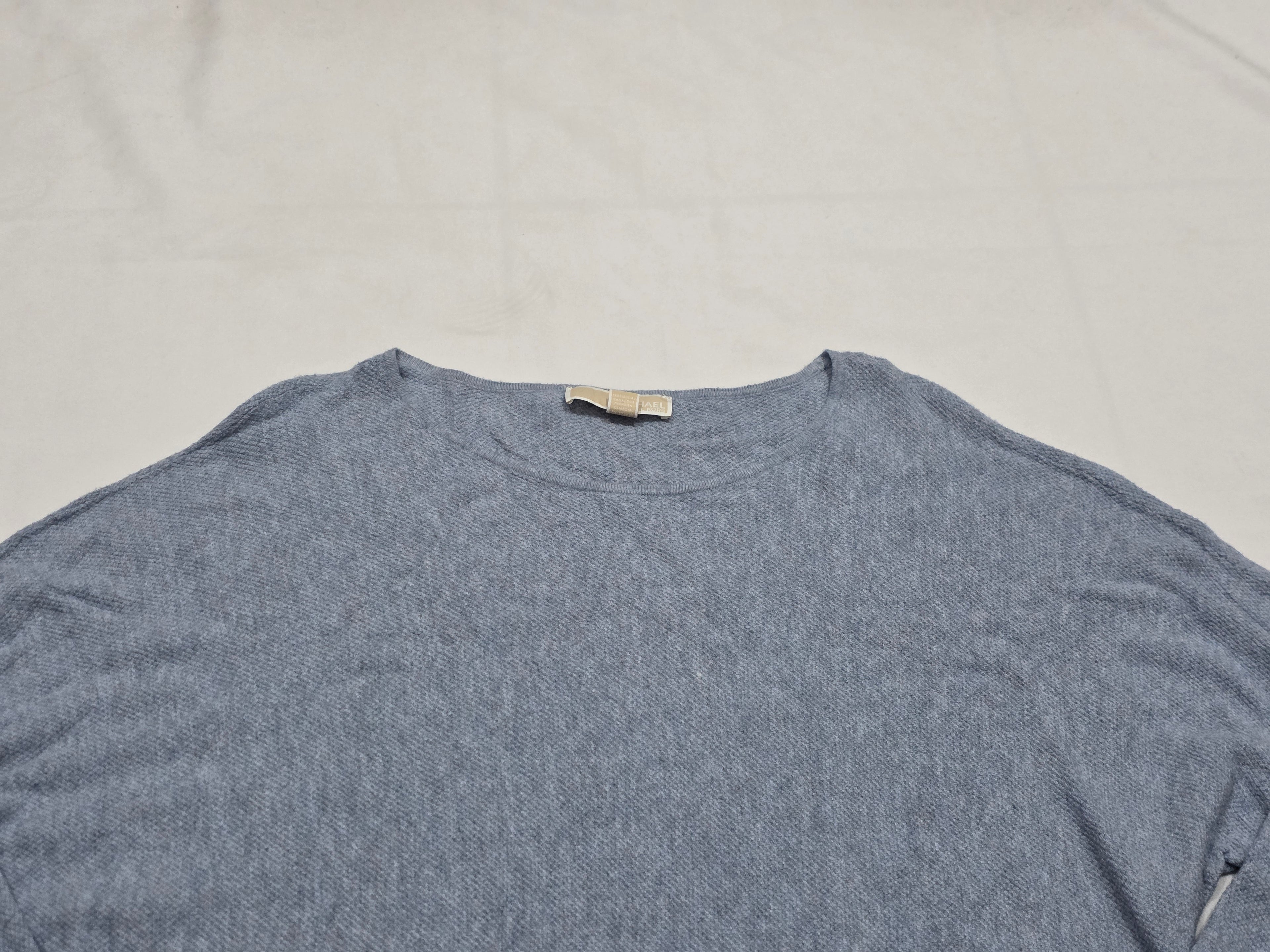 Sueter Michael Kors De Mujer Talla Grande Azul Acero
