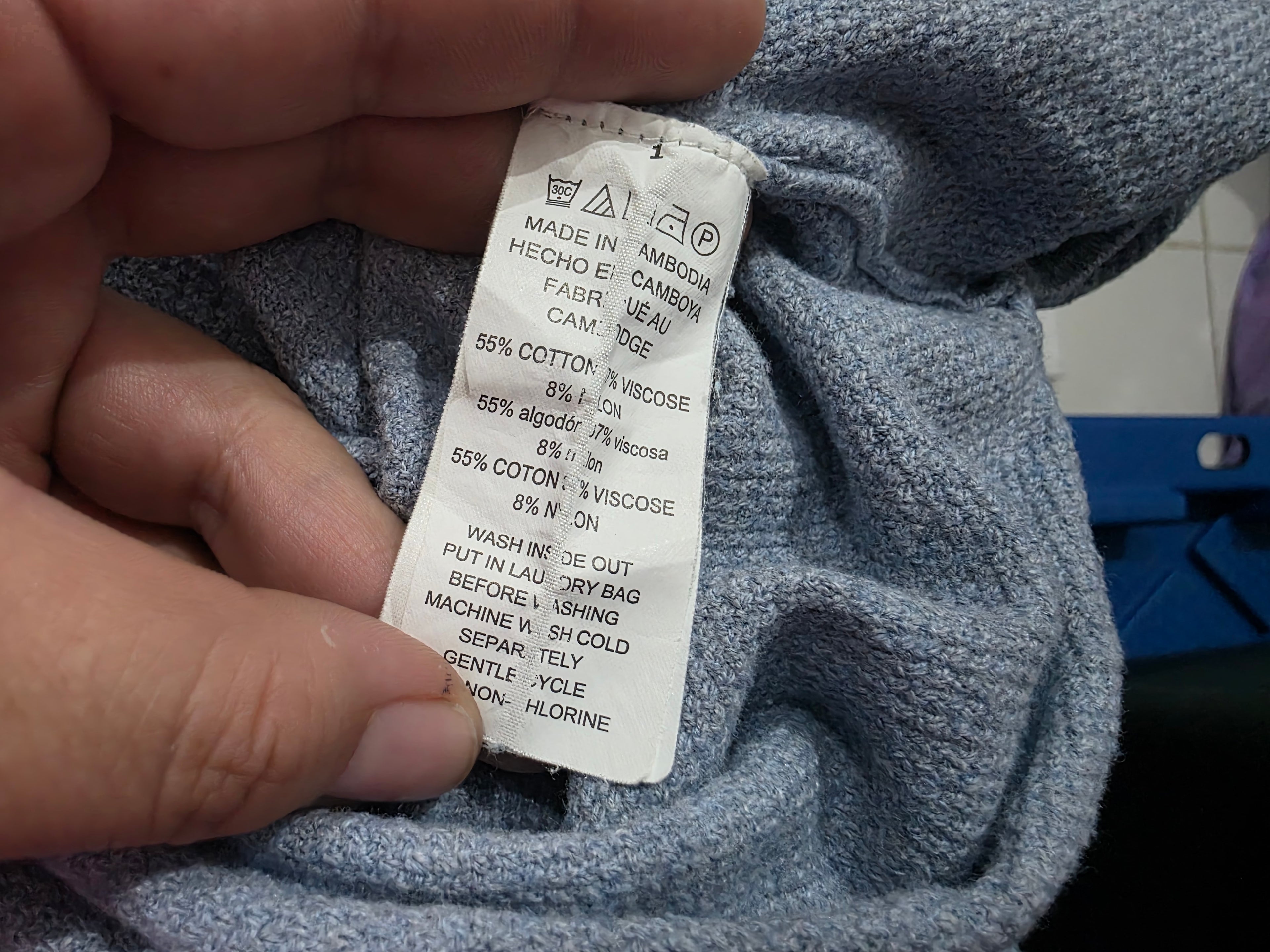 Sueter Michael Kors De Mujer Talla Grande Azul Acero