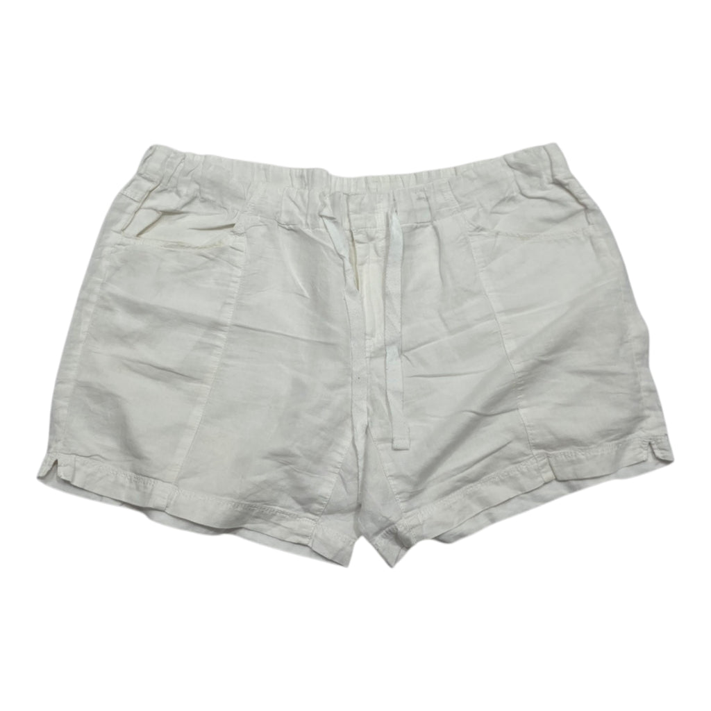 Short Columbia De Mujer Talla Grande Color Blanco