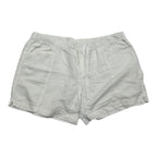 Short Columbia De Mujer Talla Grande Color Blanco