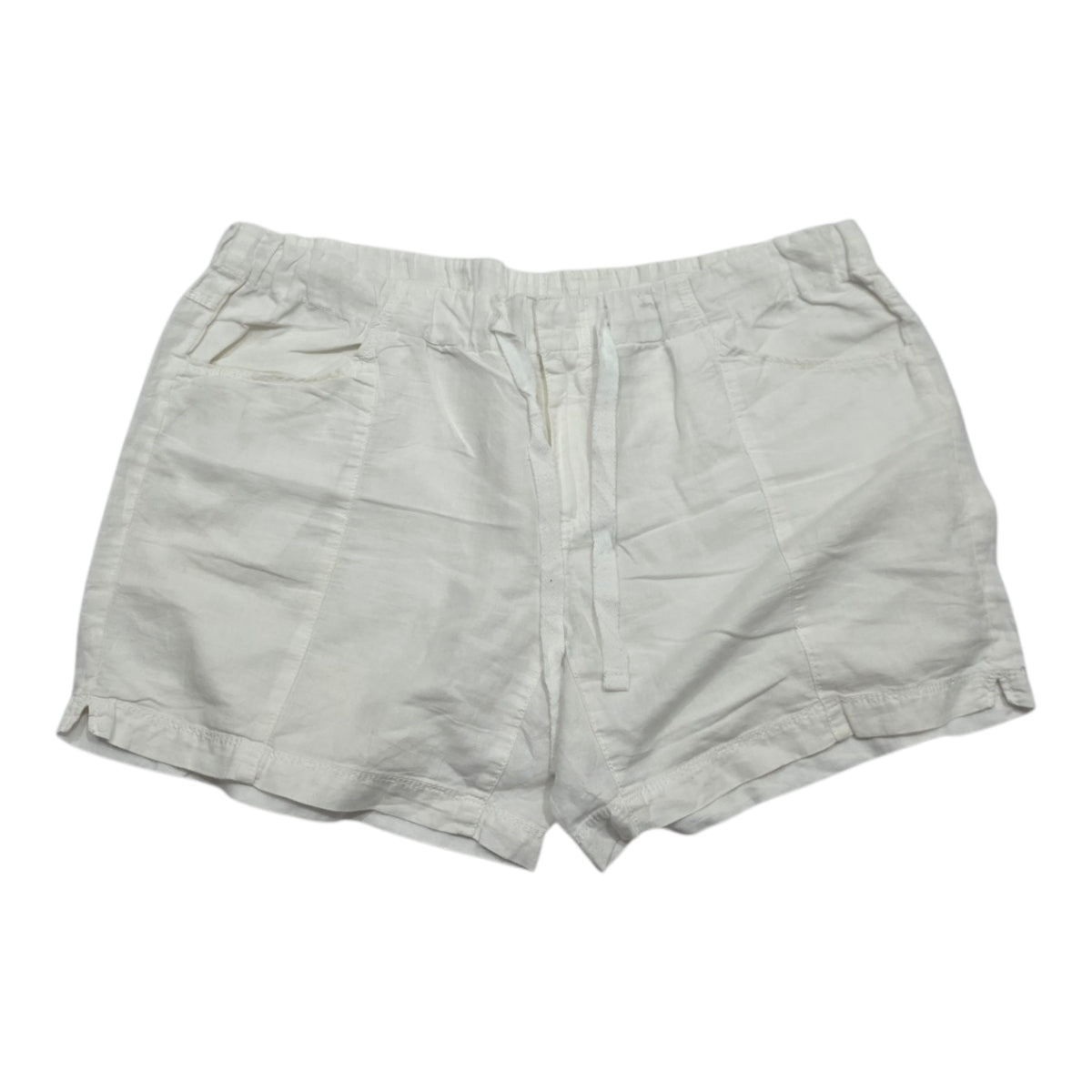 Short Columbia De Mujer Talla Grande Color Blanco